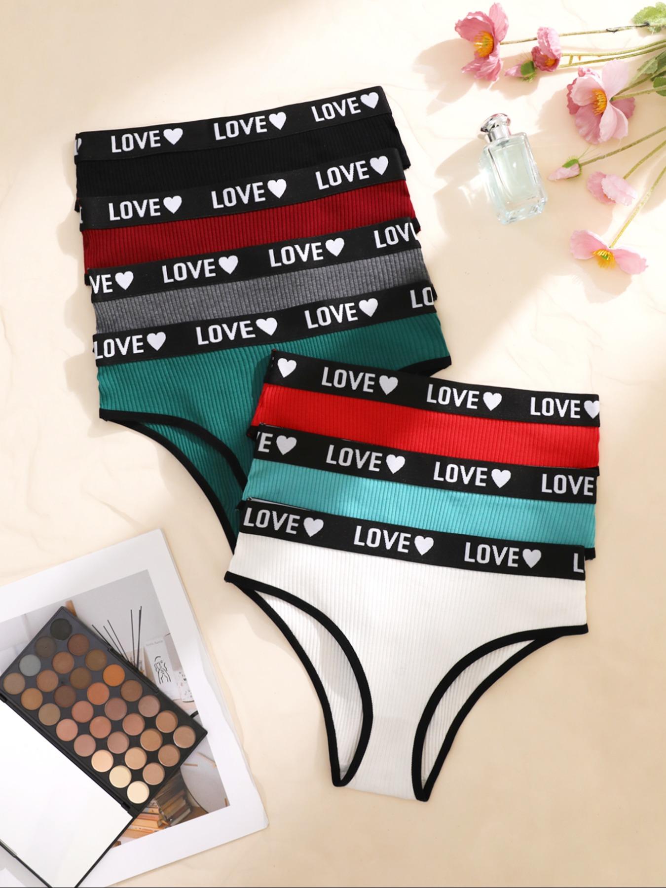 Women's Comfortable Mid-Waist Fashion Underwear Set, 7-Pack Fitted Natural Waist Panties, Casual Plain Design for All Seasons Women's Comfortable Mid-Waist Fashion Underwear Set, 7-Pack Fitted Natural Waist Panties, Casual Plain Design for All Seasons