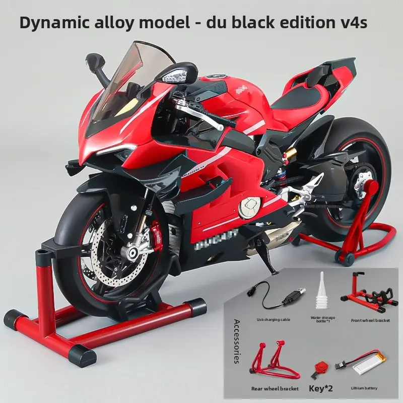 Extra-large 1-7 Ducati - Black