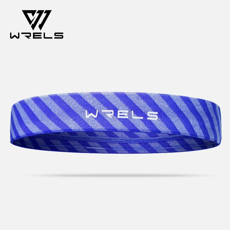 Wrels Outdoor Sports Cycling Headband, Men's Basketball Anti-Slip Headband, Hair Tie for Fitness Yoga, Sweat-Proof Headscarf