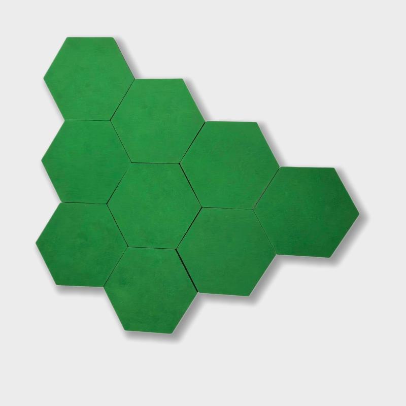 9-Piece Dartboard Wall Protector Set, Self-Adhesive Felt Padding Bricks, Durable Dart Board Surround Guard, Wall Protection