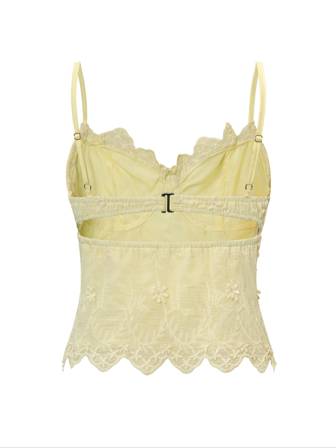 Women's Y2K Lace Bow Backless Short Top, Elegant Sleeveless Design, Perfect for Casual & Party Wear, Stylish Women's Clothing