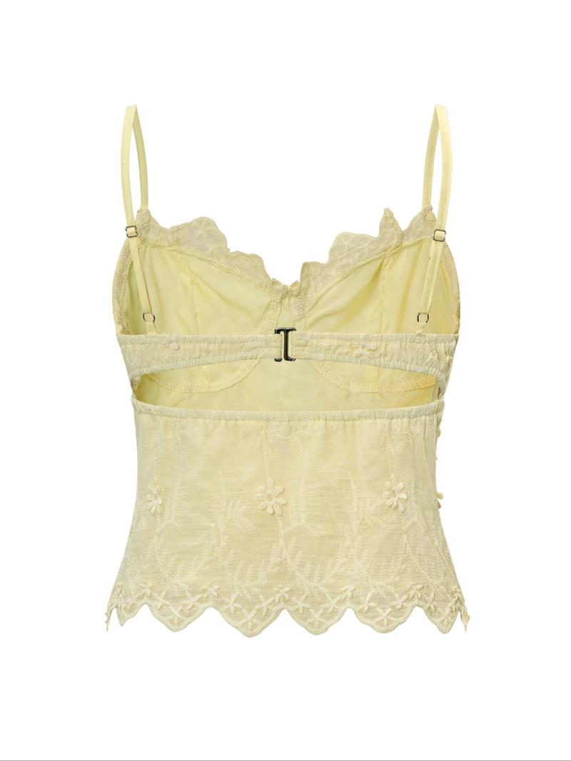 Women's Y2K Lace Bow Backless Top, Elegant Sleeveless Design, Perfect for Casual & Party Wear, Stylish Women's Clothing