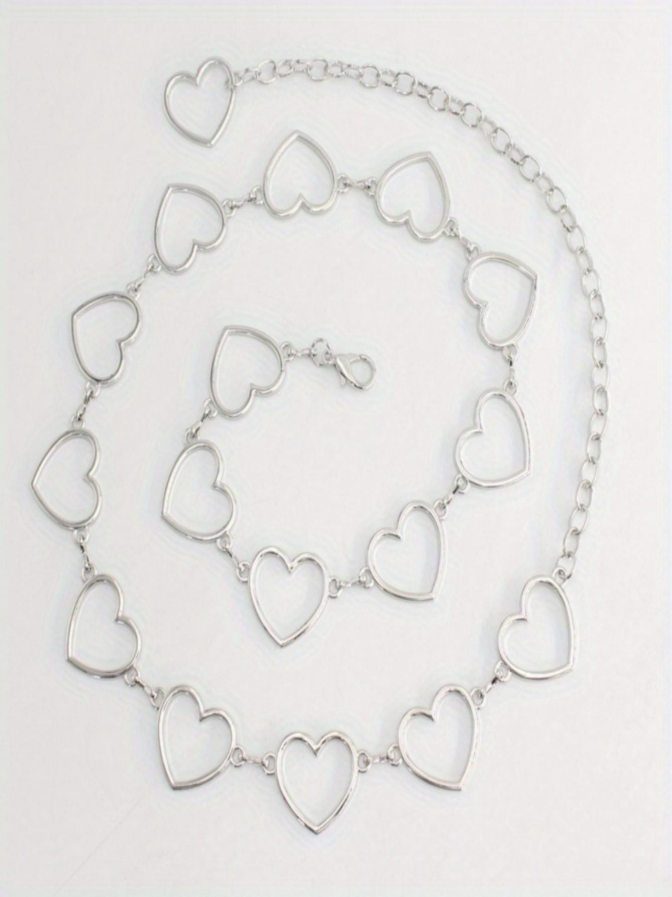 New Ladies Belt, Fashion Love Decoration Ladies Belt, Multi-functional Metal Hook Ladies Belt Chain, GM469