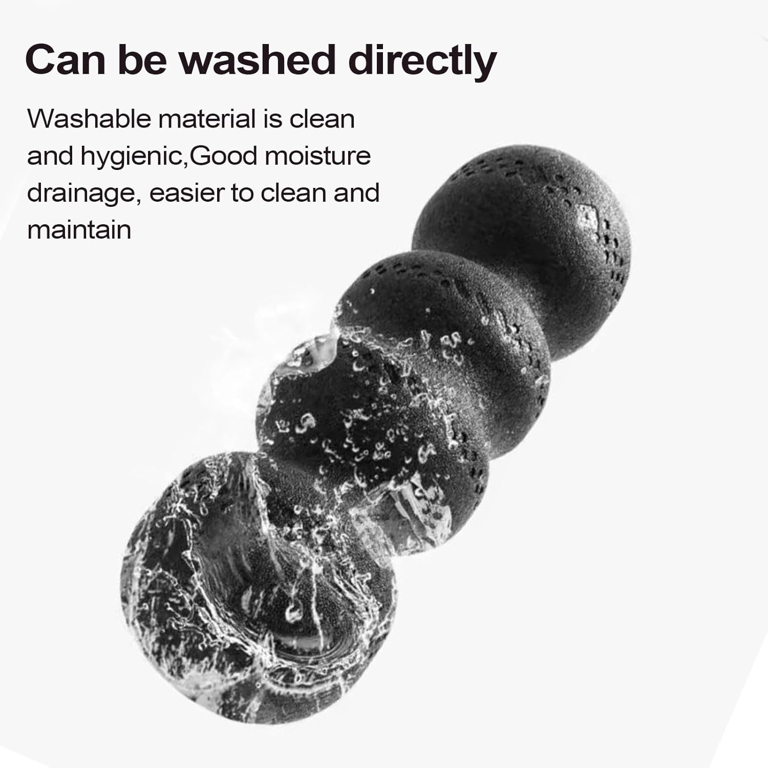 EPP material peanut ball foam roller, solid muscle relaxation massage fascia foam roller, yoga roller with moderate hardness, waterproof, non-slip and washable