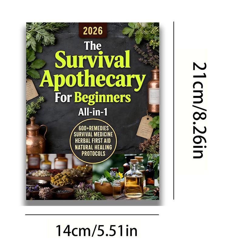 Beginner Survival Medicine Guide: 600+ Herbal Therapies and Off-Grid Survival Solutions, Natural First Aid for Self-Care and Protection