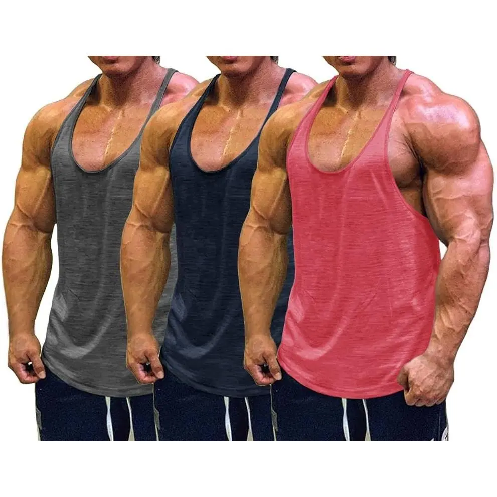 Pink/Grey/Navy Blue/3 Pack - Thin Shoulder