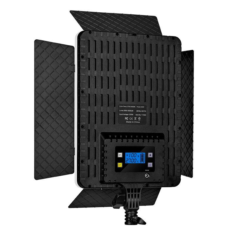 Photography Lighting Kit, 36W Dual Color Studio Light with Remote Control & Tripod, Adjustable Studio Lighting Kit, Adjustable LED Video Light Kit for Video Recording/Photography, Photographic Fill Light