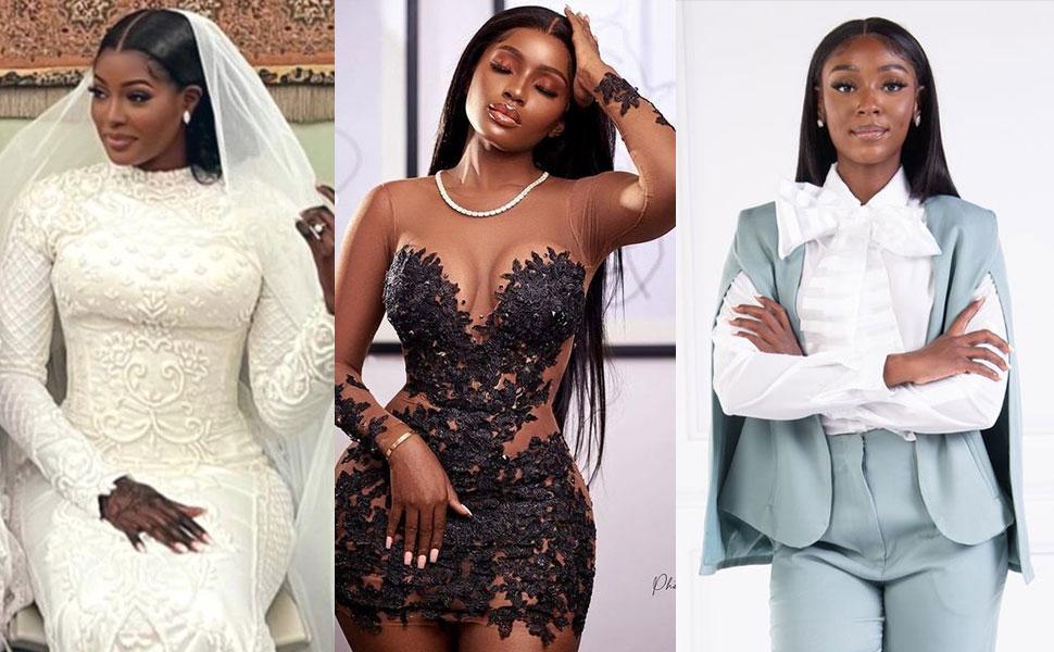 Lemoda SKINLIKE Real HD Lace Wigs 210% Density Straight 13x4 Full Lace Frontal Wigs 12A Brazilian Straight Virgin Human Hair Lace Front Wig Invisible 0.1mm Ultra-thin Frayed Ends Tiny Knots