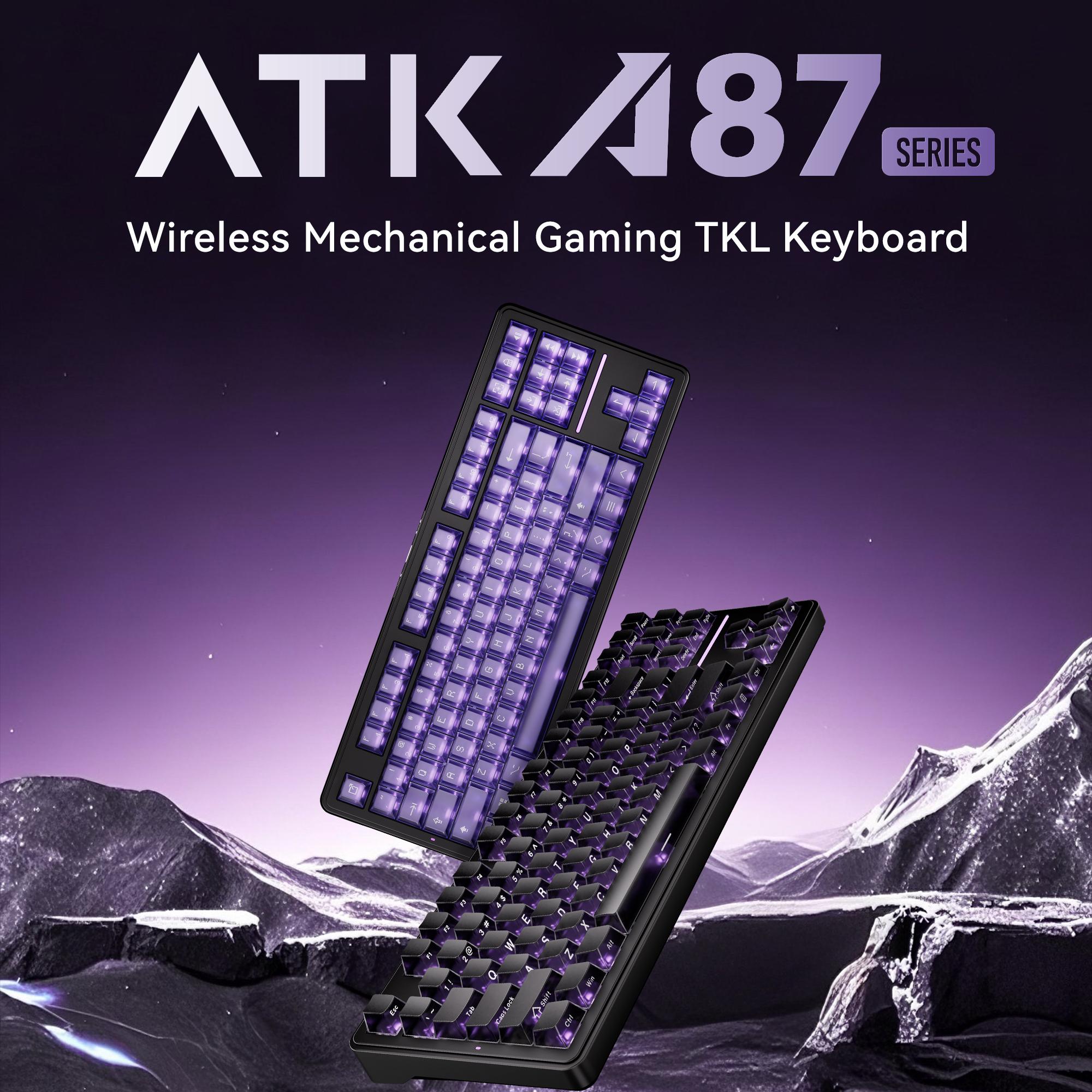ATK A87 PRO Tri-Mode Wireless Mechanical Gaming Keyboard 240h