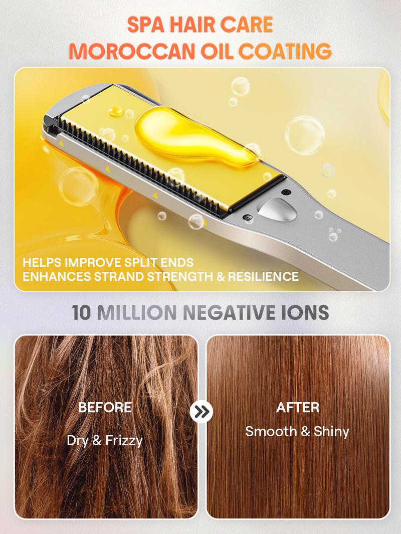 【BOGO SALE】SHEGLAM HAIR Sleek Chic Wide Glide Straightener 1.5 inch/36mm