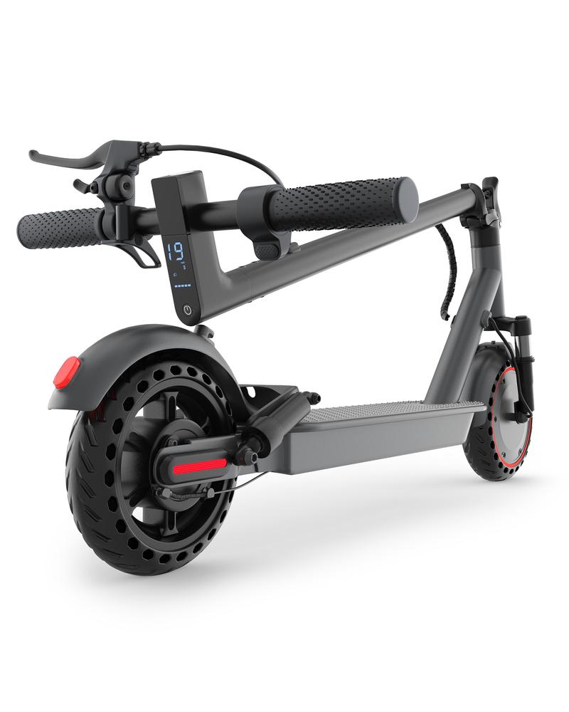 Electric Scooter, 500W Powerful Motor, 22 MPH Max Speed,10" Solid Tires,Dual Suspension,Dual Braking System Electric Scooter, 500W Powerful Motor, 22 MPH Max Speed,10" Solid Tires,Dual Suspension,Dual Braking System