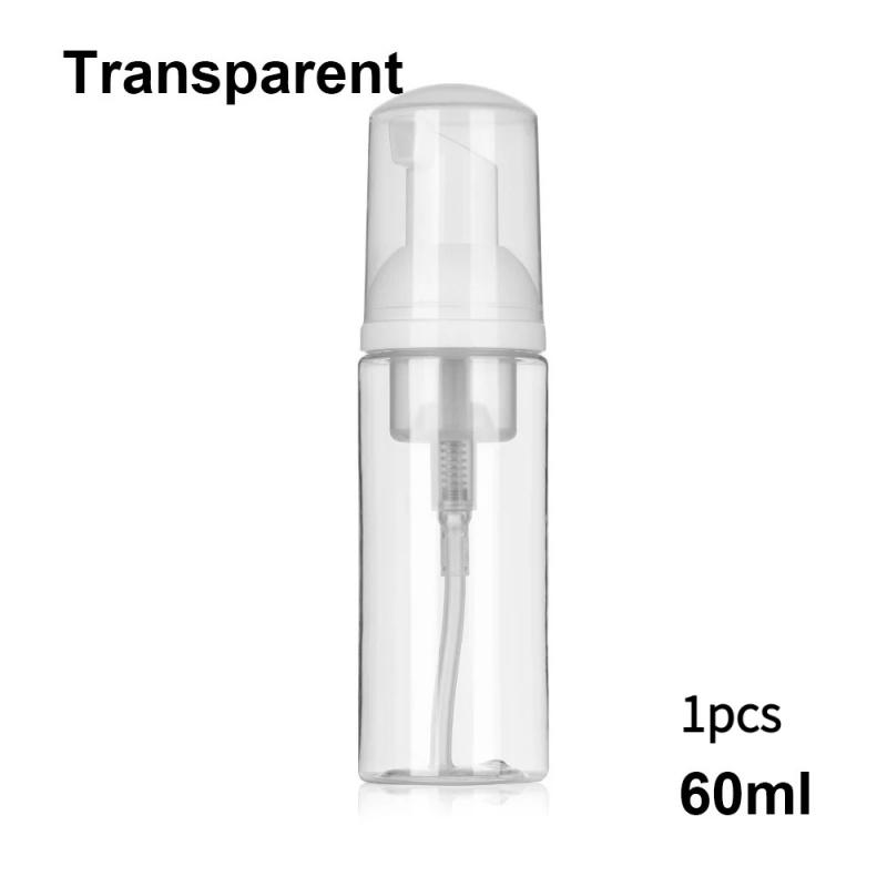 Refillable Cosmetic Foam Bottles 30ml to 100ml Options Sleek Bottle for Labeling Perfect for Travel and Home Use