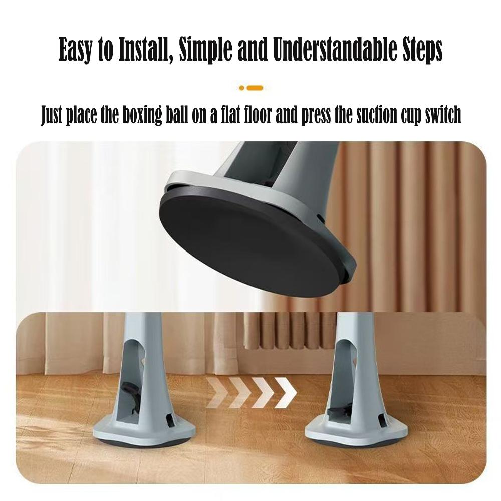 Professional Cobra Reflex Bag with Stand - Height Adjustable Heavy Duty Boxing Ball for Home Gym