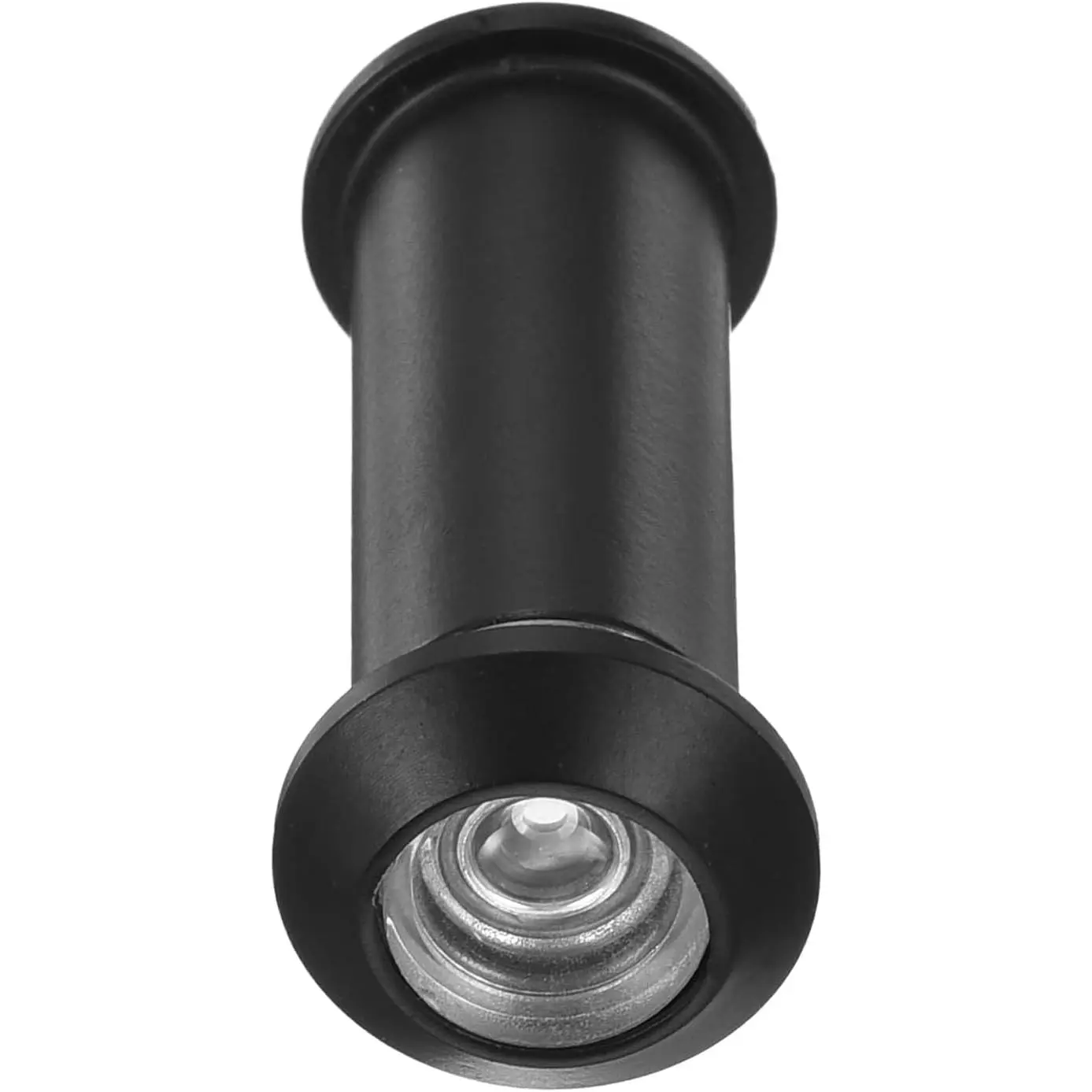 1/2" Door Viewer Peephole 160- Door Viewer Fits /8" to 2-3/8" Door Peep Hole for  Office Hotel, Black