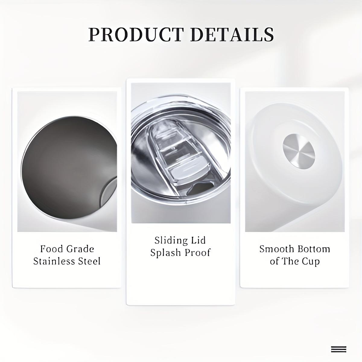 1pc 12 Gauge Shotgun Shell Style Stainless Steel Tumbler, 16 Designs Available, with Lid and Straw, Hunting Gift for Men, Outdoor Sports Insulated Mug, Insulated Travel Drinkware, Christmas, water bottles, thermos