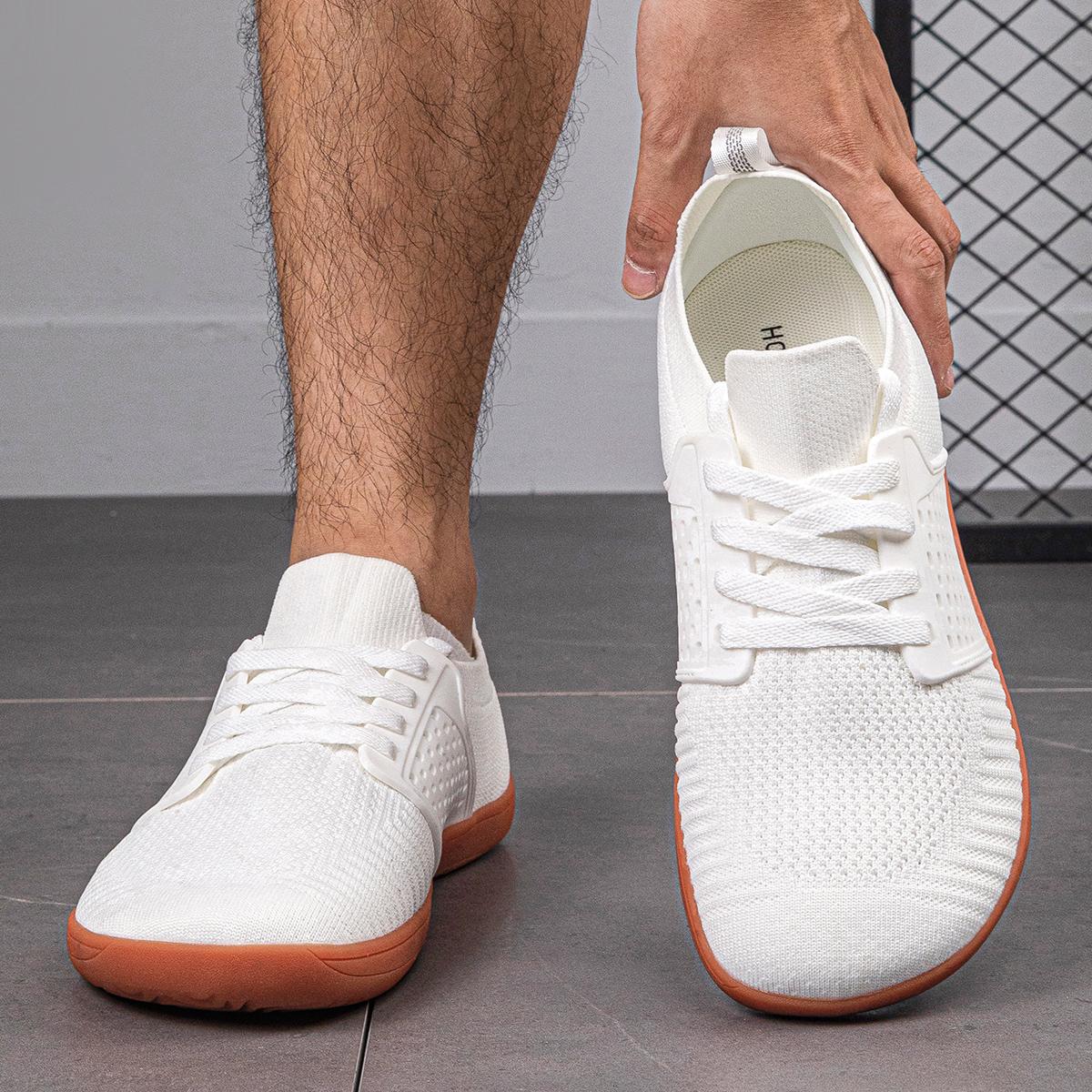 HOBIBEAR Barefoot Minimalist Shoes Womens Mens | Zero Drop | Wide Width Fashion Sneaker Outdoor Hiking Shoes running shoes couple's shoes