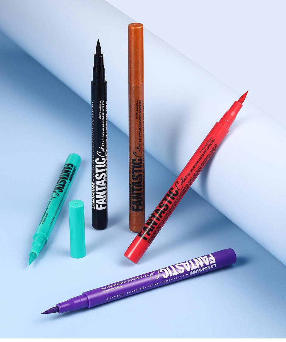 LANGMANNI 12-Piece Multi-Pack Liquid Eyeliner Pen Set, Waterproof, Long-Lasting, Smudge-Proof Ultra-Pigmented Matte Quick-Dry Colorful Eyeliner for Daily & Creative Eye Makeup Cosmetic Gift Set, 12-Piece Set LANGMANNI 12-Piece Multi-Pack Liquid Eyeliner Pen Set, Waterproof, Long-Lasting, Smudge-Proof Ultra-Pigmented Matte Quick-Dry Colorful Eyeliner for Daily & Creative Eye Makeup Cosmetic Gift Set, 12-Piece Set