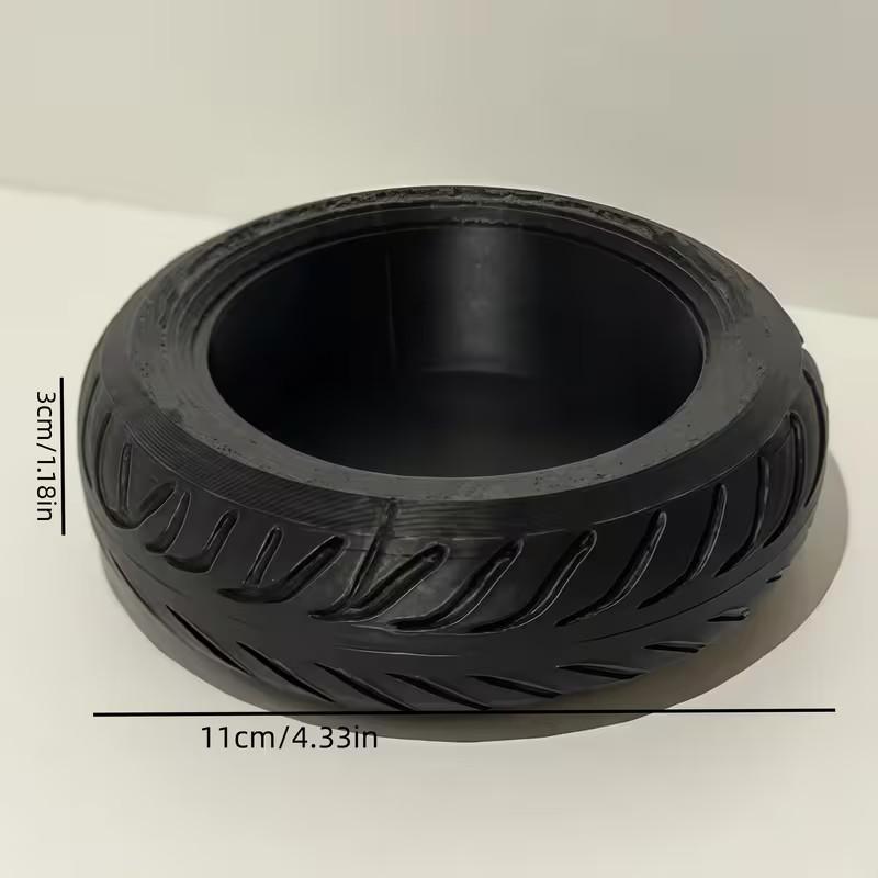 Tire Storage Box, Novelty Car Tire Organizer Tray, Home Decor Shelf, Key and Coin Holder, Perfect Gift for Motorcycle Enthusiasts