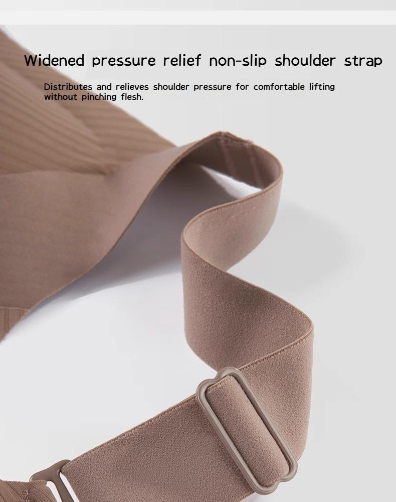 【Plus Size】 Viral 2026! [4-Pack] 3D-Lift Plus Size Bra, Anti-Sagging Seamless Bralette, Maximum Support for Bigger Busts, XL-4XL