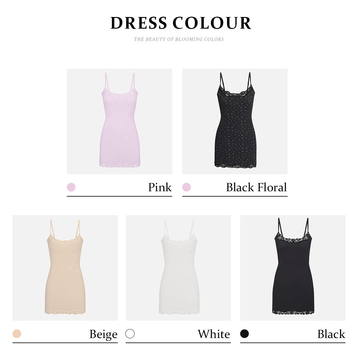 KatchMe Lace Series Women's Spaghetti Strap Lace Trim Breathable Bodysuit, Adjustable Strap Seamless Chic Nightdress, Minimalist Lightweight Playsuit