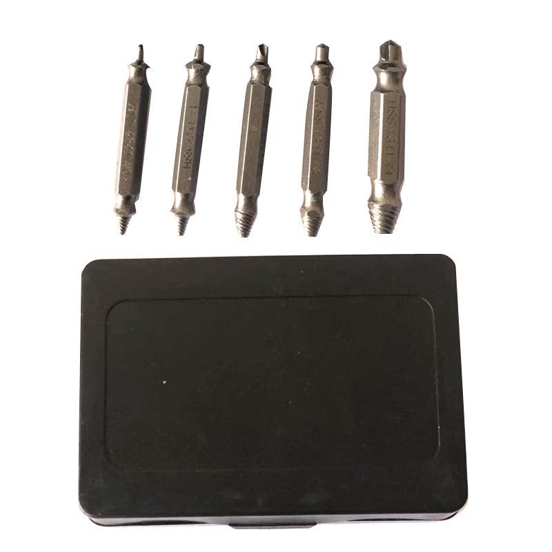Screw Extractor Drill Bit Extraction Kit Damaged Speed out Bolt Extractor Bolt Stripping Attachment Tool