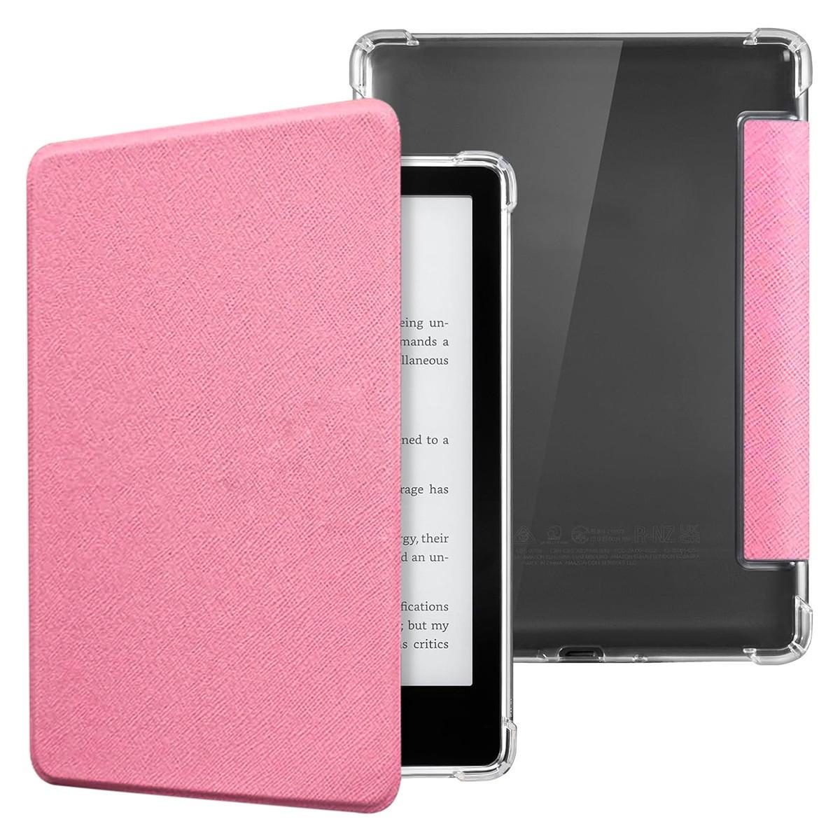 Transparent Shockproof Magnetic Case for 7-Inch Kindle Paperwhite 12th Edition, Clear Protective Cover for Kindle Colorsoft Signature Edition