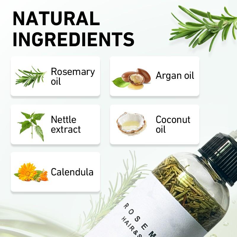 LANYAN 120ML Scalp Stimulating Hair Growth Oil, Light Mint & Peppermint Blend, Promotes Fuller Thicker Hair, Supports Hair Loss Repair