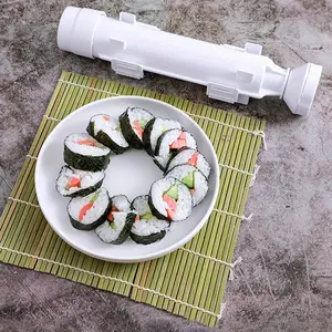 1pc Push Sushi Model Sushi Maker, Fast Sushi Bazooka, Japanese Rolled Rice Mold, for Vegetables and Meat, Kitchen Tools