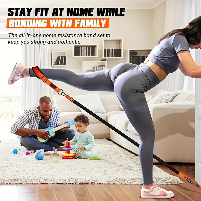 Home Fitness Equipment, Resistance Bands for Triceps, Back, Arms, Abdominal Muscles, Shoulder Exercises, Door Anchor Included