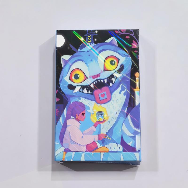 Hot Laser Cards Girl Group Cartoon Series Accessories LOMO Small Cards Unisex Children's Holiday Gifts