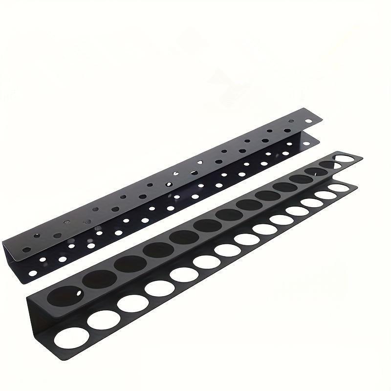 Metal Tool Rack, Space-Saving Screwdriver Pliers Organizer, Wall-Mounted Floating Shelf, Multi-Functional Garage Storage Rack