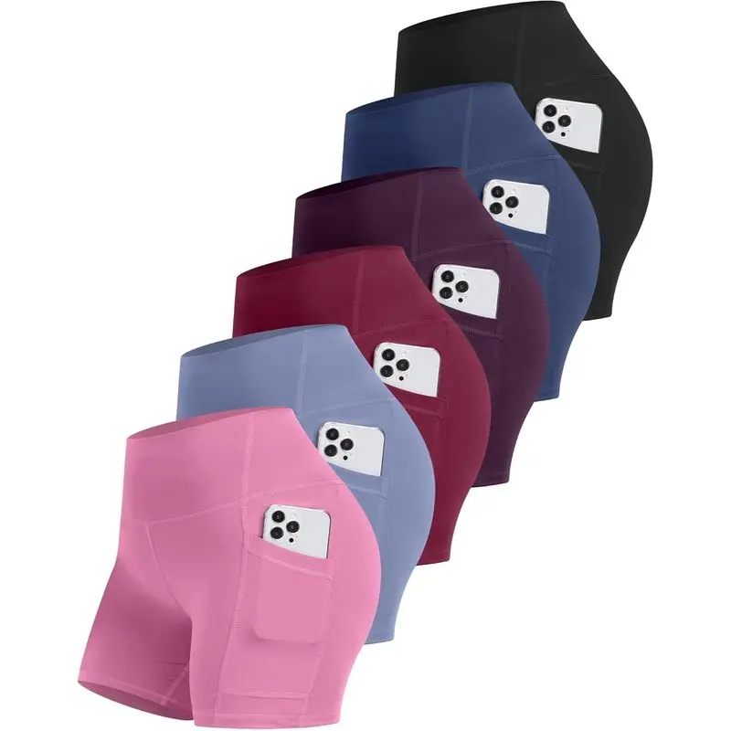 6 Packs - Black/Navy/Purple/Baby Pink/Blue/Burgund