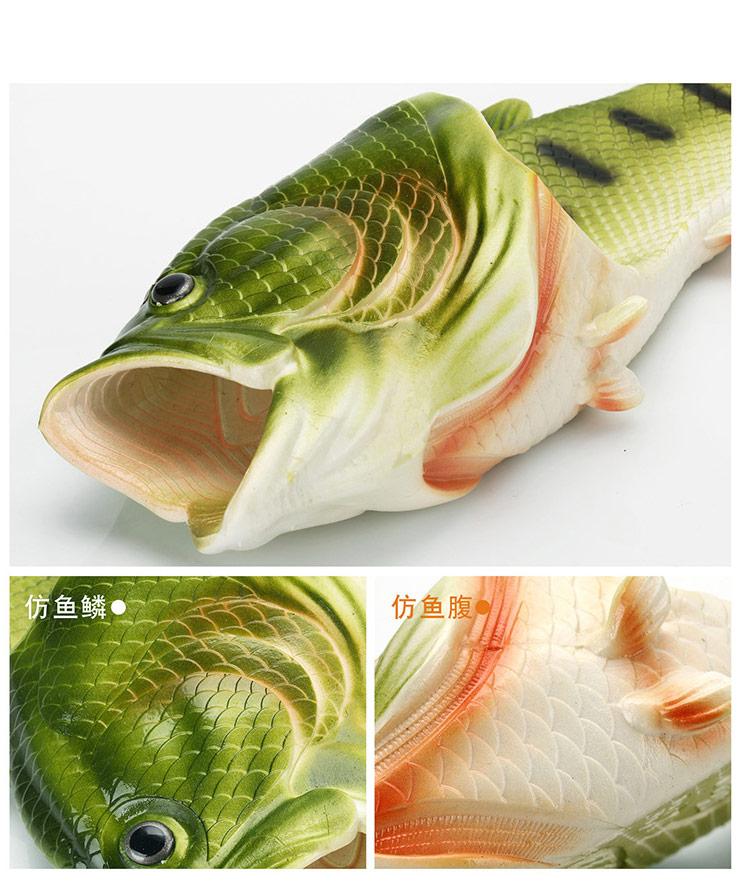Slippers Man Funny  Footwear Family Shoes Parent-child Sandals Plus Size 24-47 Summer Beach Shoes Boys Unisex Fish Slippers 2023