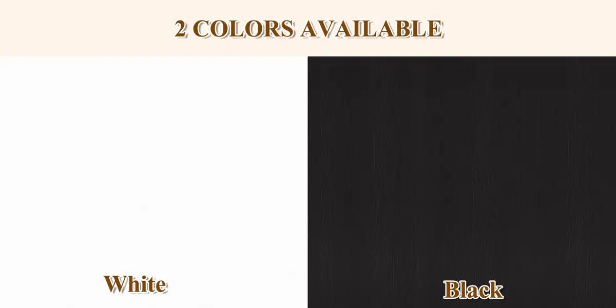 FOTOSOK White Dresser, 47.2" Tall White Dresser for Bedroom, Modern Wood Chest with Deep Drawers, Chest of Drawers for Living Room Nursery