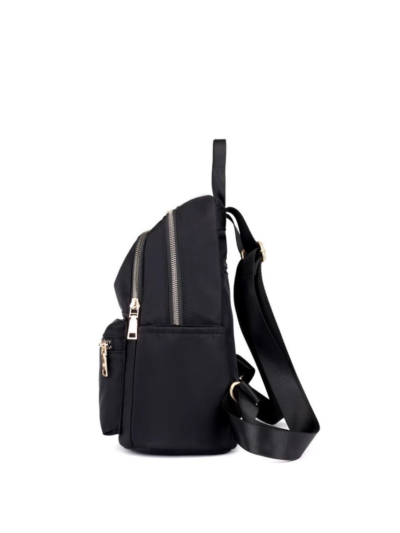 Trendy and versatile backpack, casual and fashionable backpack, textured solid color Lightweight Durable Backpack, suitable for students to use in class, commuting and other scenarios.