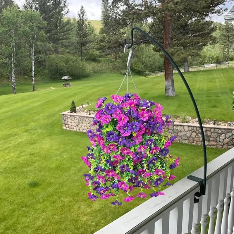 4-Piece Artificial Eucalyptus Leaf Wicker Set, UV-Resistant Outdoor Decor, Ideal for Weddings, Porches, Offices, Walls, Courtyards, Shelves