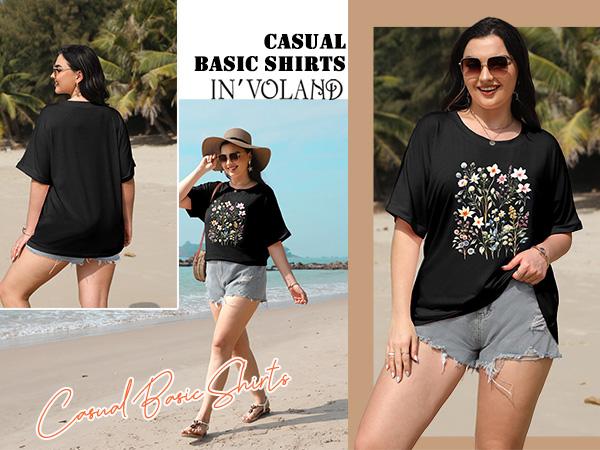 Womens Oversized T-Shirt Basic Loose Tee Tops Short Sleeve Crew Neck Shirts Casual Soft Blouse Womens Oversized T-Shirt Basic Loose Tee Tops Short Sleeve Crew Neck Shirts Casual Soft Blouse