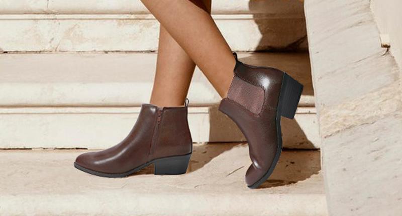 Women's Chef Chelsea Ankle Booties Low Heel Side Zip Walking Footwear Classic Stylish PU Leather Black or Brown for Bedroom Use Fashionable