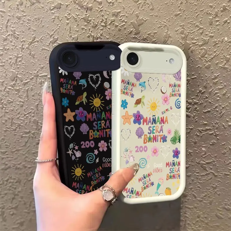 Phone case for iphone 17AIR Karol G Mañana Será Bonit Tropical Case Celestial Eye Layered Phone Case Full cover protection Shockproof TPU Enhanced Peotection ROOJTN235