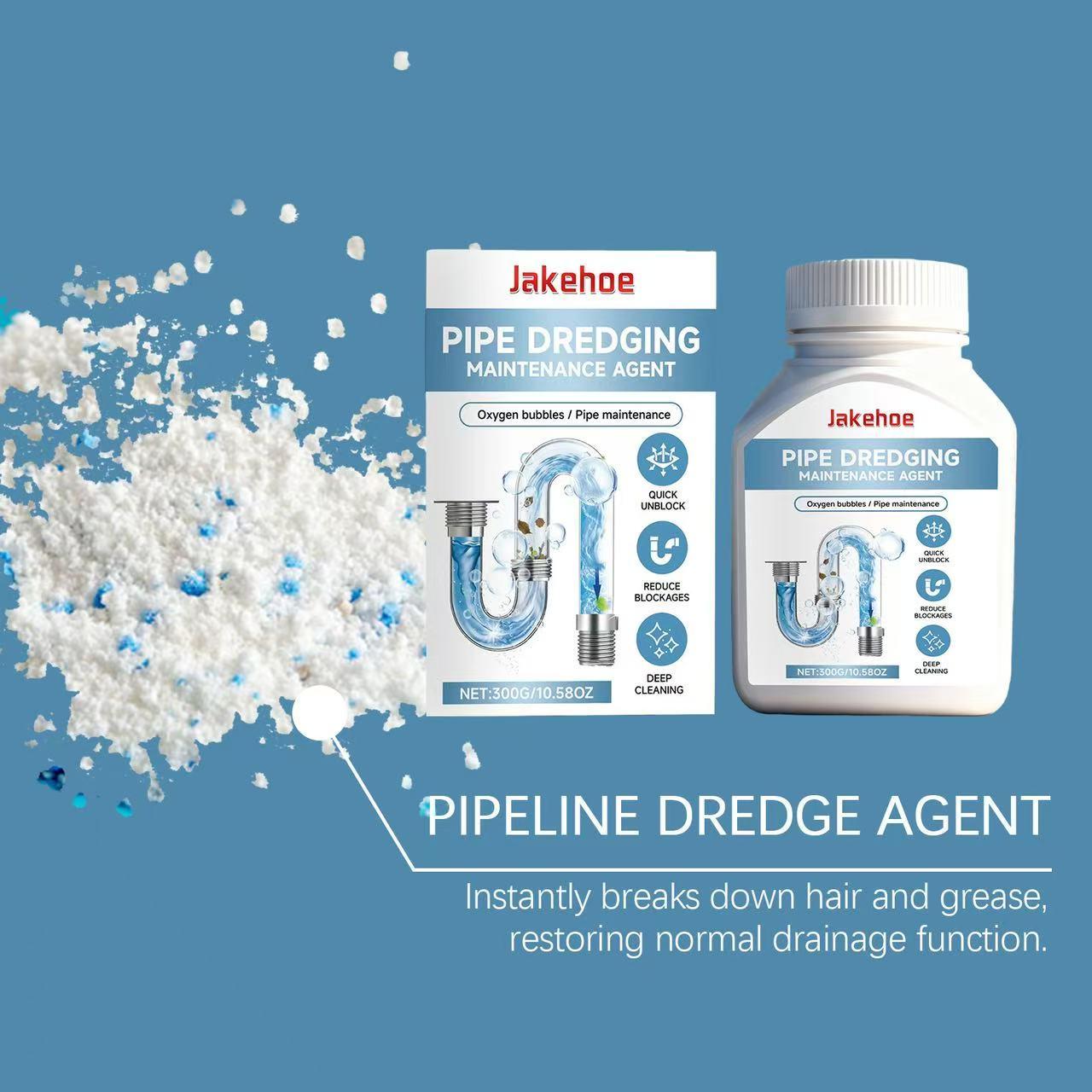 Drain Cleaner Kitchen Grease Bathroom Hair Clog Protection Odor Removal Household Cleaning Agent, Effective Pipeline Care Solution