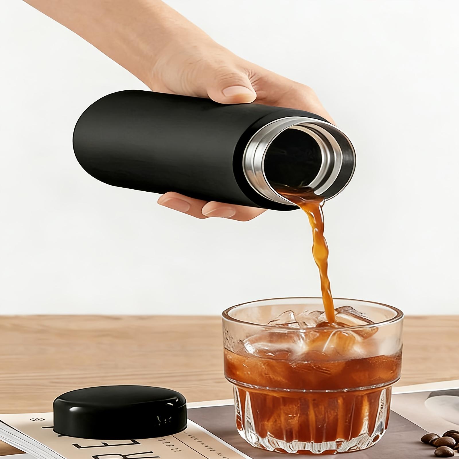 LED Temperature Display Insulated Water Bottle, 24H Heat & Cold Retention SUS 304 Stainless Steel Vacuum Flask with Tea Infuser, Leak-Proof Smart Insulated Bottle for Office, Home, Travel & Outdoor – 5 Colors Available