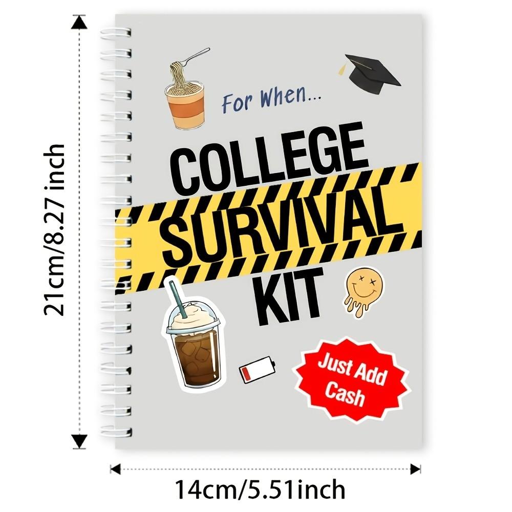 Life Skills 101: All-In-One College Essay Notebook, Includes 30 Pages Budget & Goal Tracking Sheets, Shopping List, Essential Tools for Independent Living