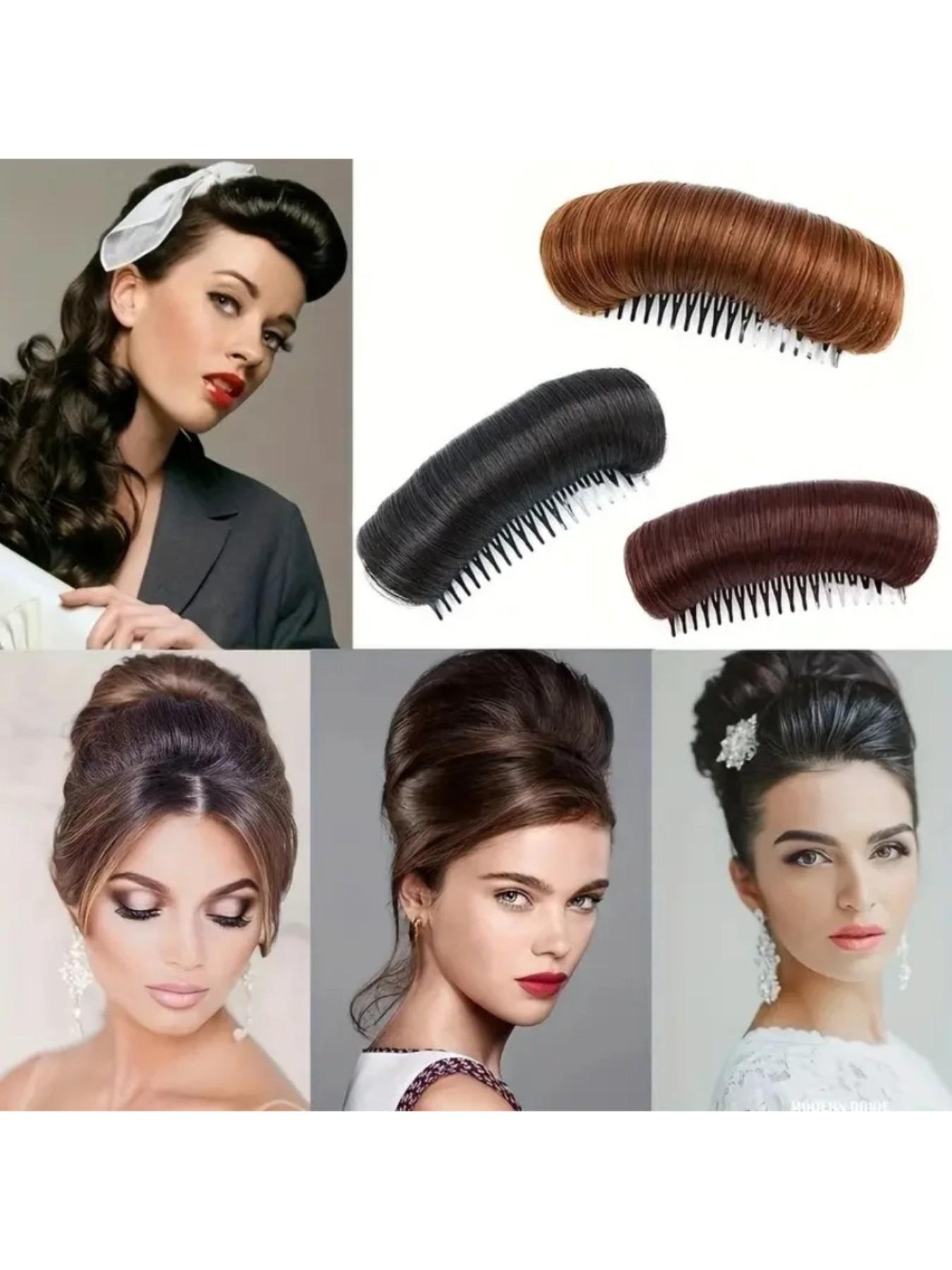 Wig Pad for Secure Hairline, Fiber Insert Comb, Invisible Volumizing Wig Pad, Women's Height-Boosting Styling Tool, Perfect Gift for Holidays