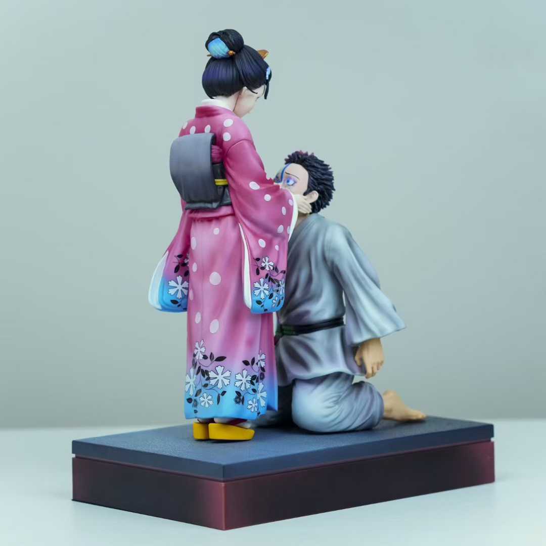 Mitsuri Model Gk Statue, Demon Slayer Anime Figure Collection, Decorative Collectible Figurine, Perfect Gift for Fans