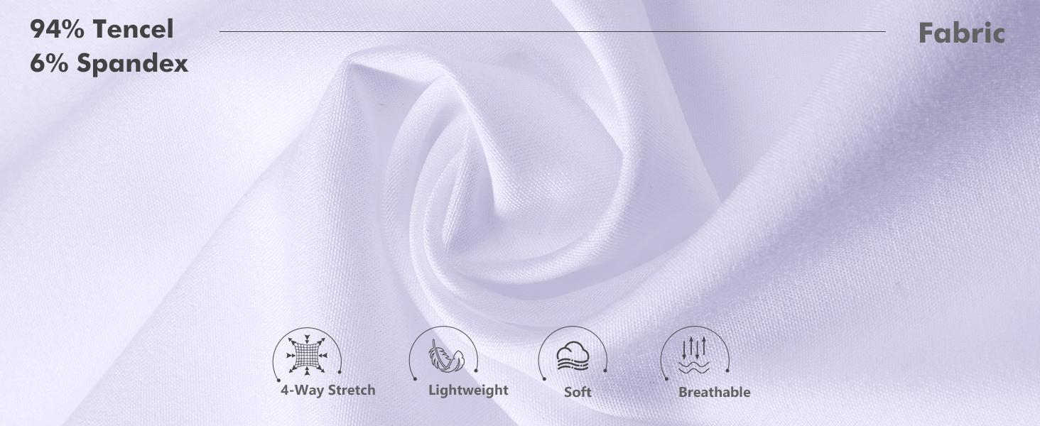 3-Pack Alimens&Gentle Men's Dress Shirts 4-way Stretch Long Sleeve Collared Solid Wedding Dating Button Down Shirts Business Casual Breathable Outfits Menswear