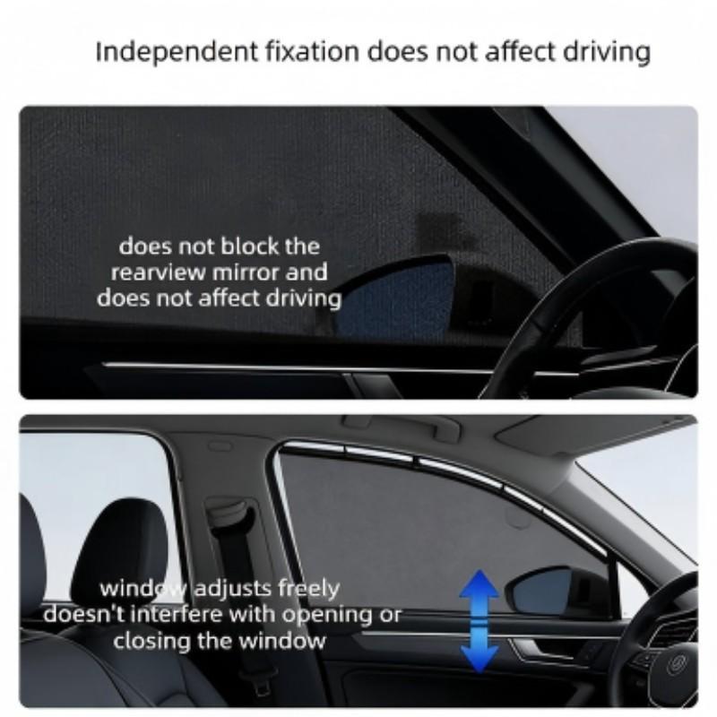 Car anti‑mosquito screen/net, car sunshade curtain, window mosquito net, insect‑proof car curtain, mosquito net for car glass, privacy window mesh