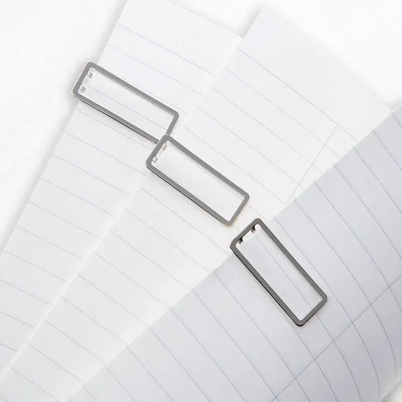Clips 10 pcs/box W010 Ticket Holder Small Multi-Function Clips Bookmarks For Office School Gadget