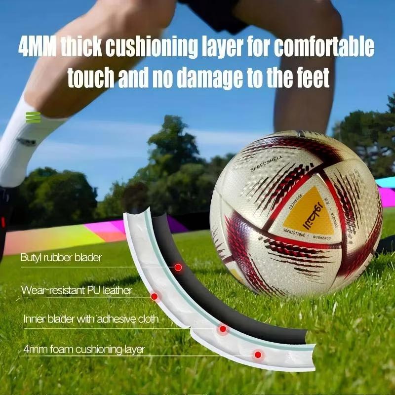 High Quality Soccer Balls, Official Size 5 PU Material, Seamless Goal Team, Outdoor Match Game, Football Training Ballon De Foot, Soccer Training Equipment