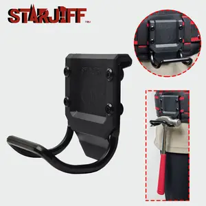 STARJIFF Durable Belt Hammer Holder, Easy Carry Design, Solid Rivet Structure, Half Matte Finish, Weather Resistant, Tool Storage, Ideal for Construction, Woodworking, Outdoor Use