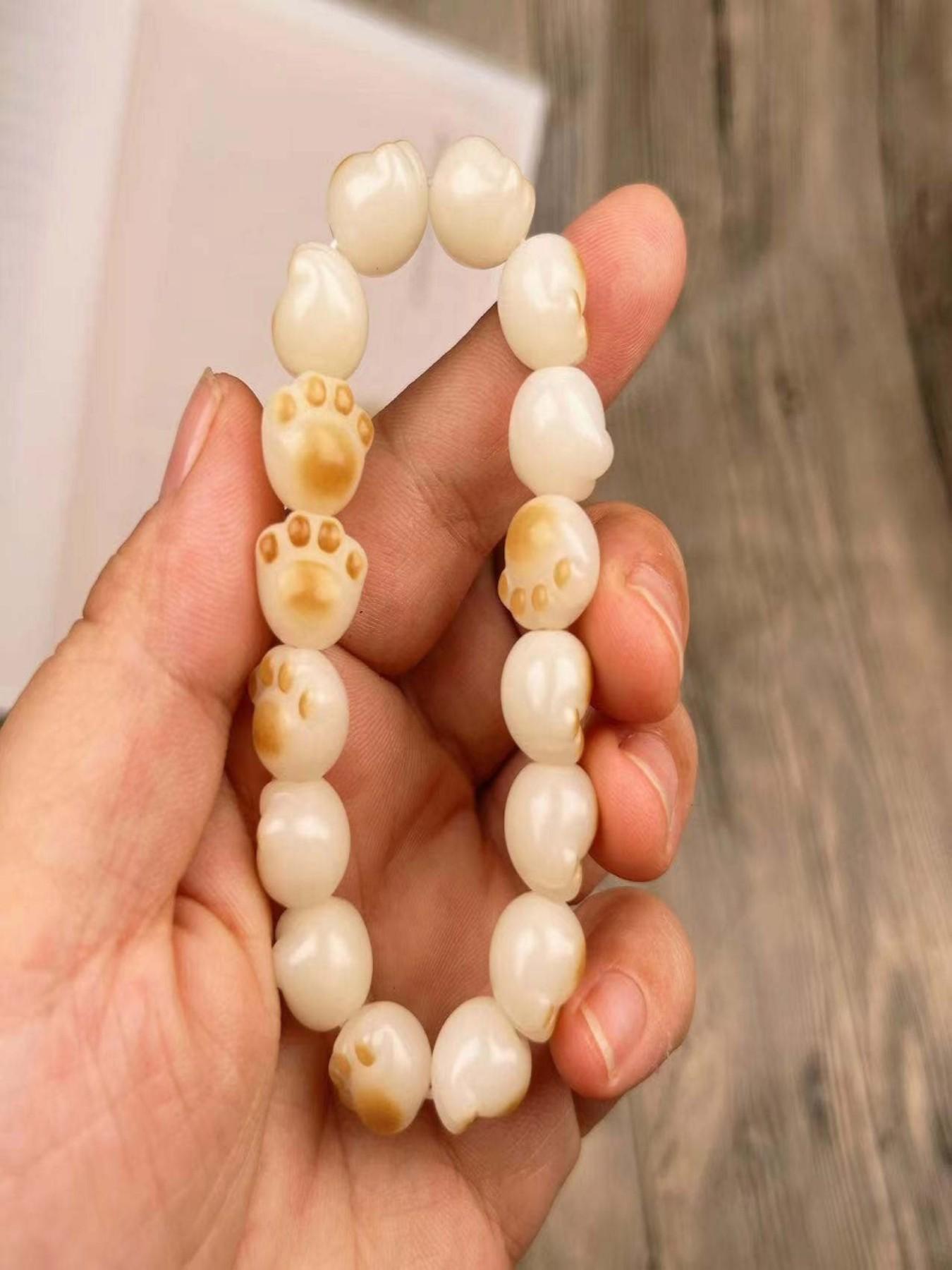 2pcs, Sweet and Cute Charcoal Charcoal Caramel Cat Claw Bracelet, Acrylic Material Cat Design, Unique Instagram Style, Perfect Birthday Gift, Festival Gift, Valentine's Day Gift, Student Best Friend Gift, Suitable for Daily Wear